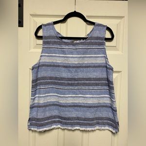 Women’s Loft Outlet Striped Sleeveless Tank